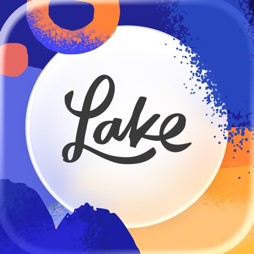 Lake: Coloring Book for Adults app icon