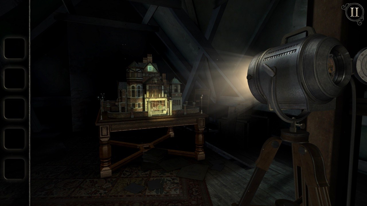 The Room: Old Sins gameplay screenshot — an intricate 3D puzzle box you rotate and unlock